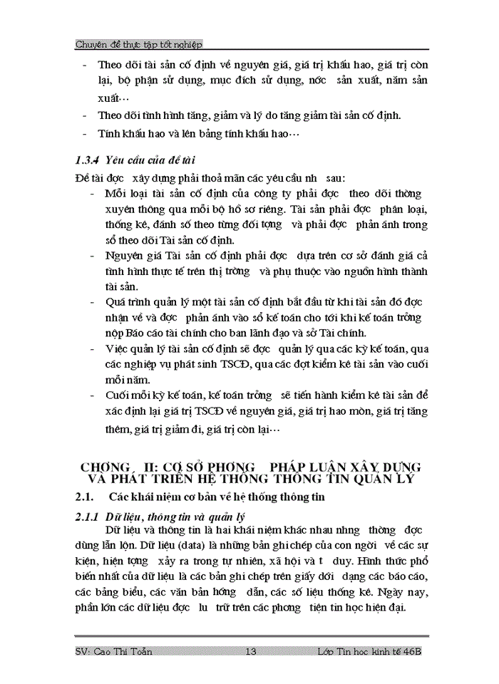 image for page Phân tích, thiết kế phần mềm quản lý Tài sản cố định tại công ty