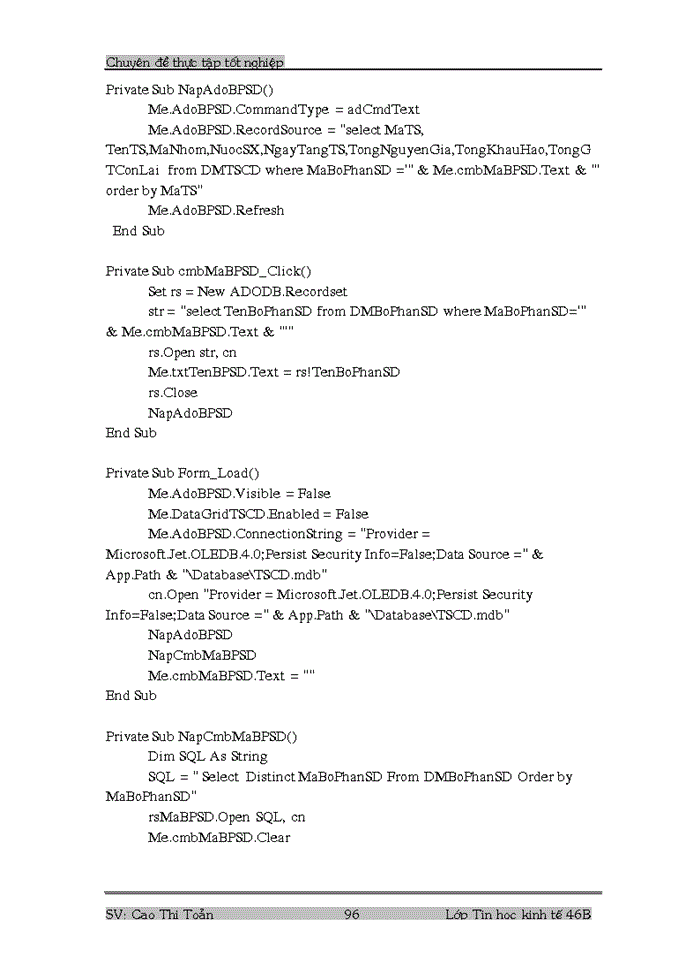 image for page Phân tích, thiết kế phần mềm quản lý Tài sản cố định tại công ty