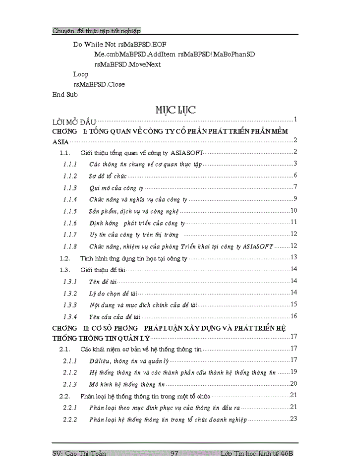 image for page Phân tích, thiết kế phần mềm quản lý Tài sản cố định tại công ty