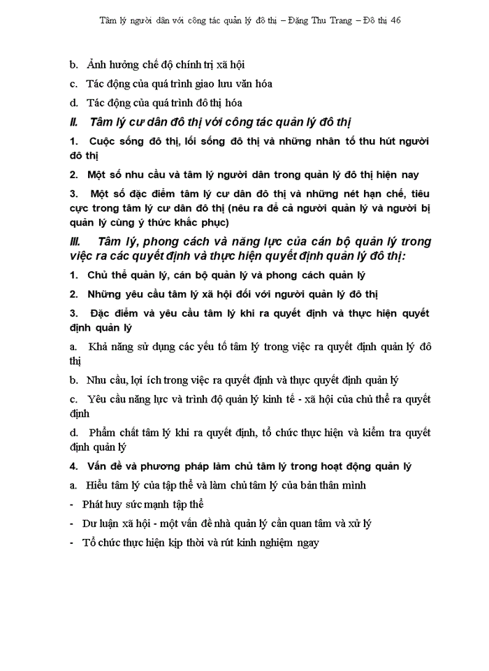 image for page Tõm lý người dân với công tác quản lý đô thị và ứng dụng vào cụng tỏc quản lý đô thị tại Hà Nội hiện nay