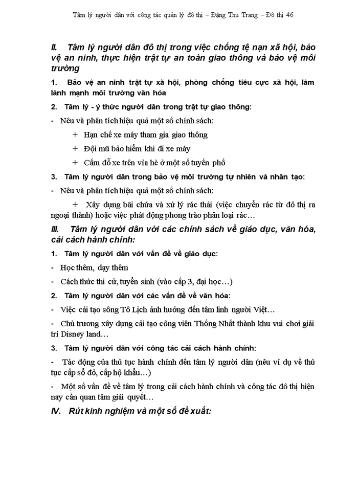 image for page Tõm lý người dân với công tác quản lý đô thị và ứng dụng vào cụng tỏc quản lý đô thị tại Hà Nội hiện nay