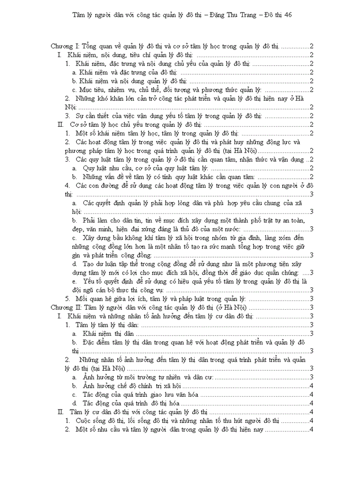 image for page Tõm lý người dân với công tác quản lý đô thị và ứng dụng vào cụng tỏc quản lý đô thị tại Hà Nội hiện nay