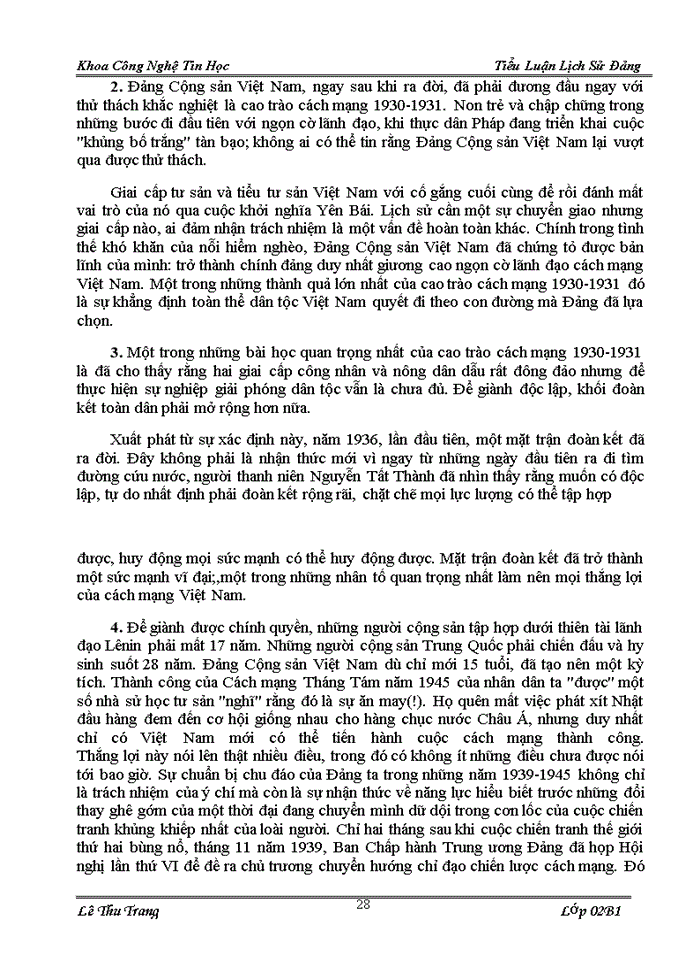 image for page Đảng cộng sản Việt Nam ra đời đánh dấu bước ngoặt trọng đại của lịch sử cách mạng Việt Nam