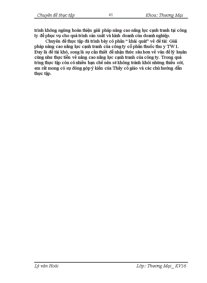 image for page Giải pháp nâng cao năng lực cạnh tranh của Công ty cổ phần thuốc thú y trung ương 1