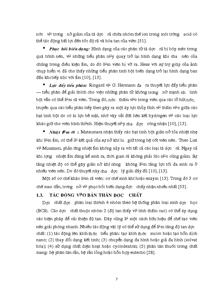 image for page Nghiên cứu bào chế viên nén cefadroxil giải phóng nhanh bằng phương pháp dập viên qua tạo hạt ướt