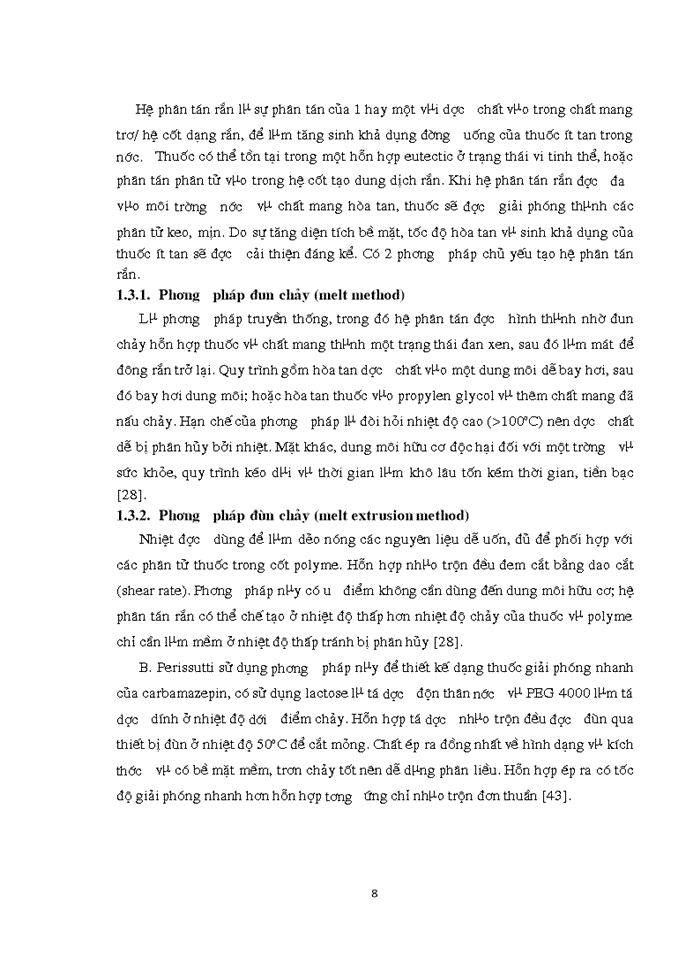 image for page Nghiên cứu bào chế viên nén cefadroxil giải phóng nhanh bằng phương pháp dập viên qua tạo hạt ướt