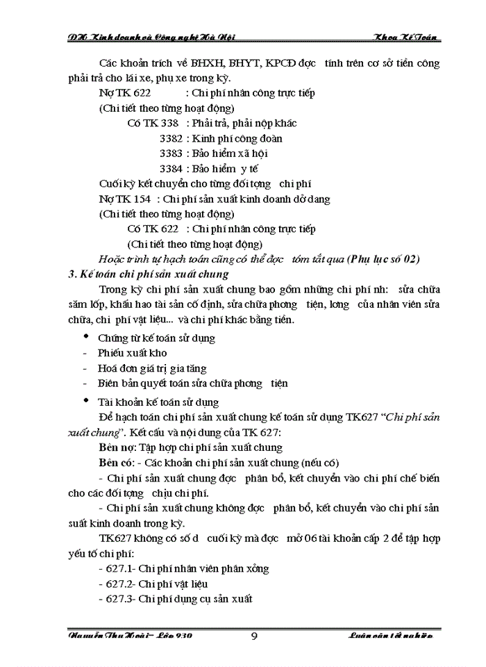 image for page Hoàn thiện công tác hạch toán kế toán chi phí sản xuất và tính giá thành sản phẩm dịch vụ vận tải tại Công ty  Cổ phần Vận tải và Thương mại - Vitranimex