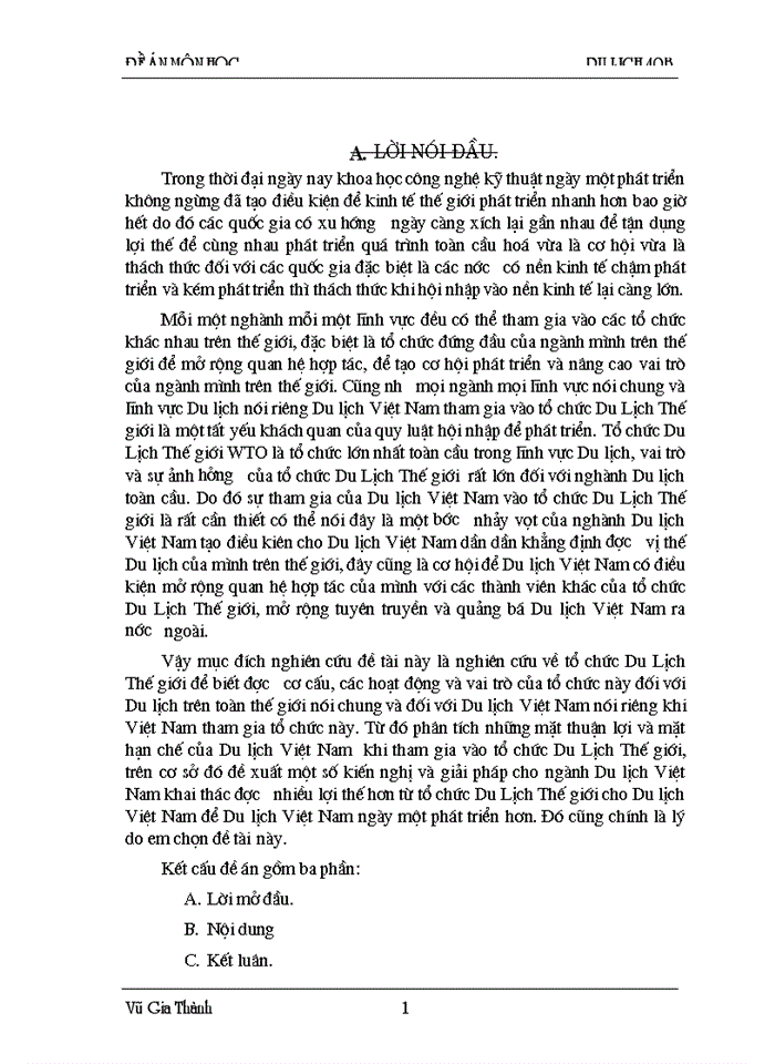 image for page Những tồn tại của ngành Du lịch Việt Nam và những biện pháp khắc phục.