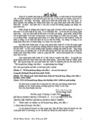 Kế hoạch huy động vốn đầu tư và giải pháp huy động