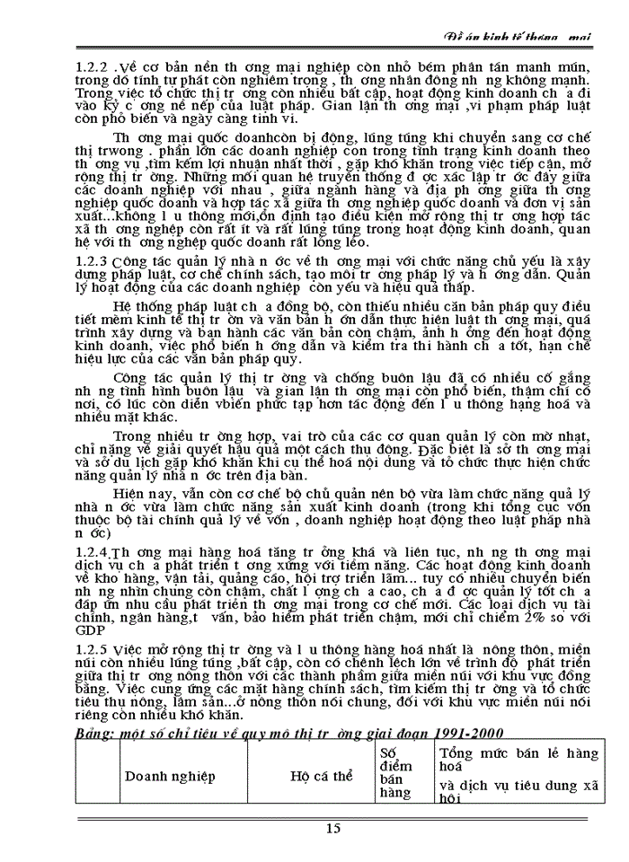 image for page Thương mại - dịch vụ trong những năm đổi mớỉ nước ta, thức trạng và giải pháp