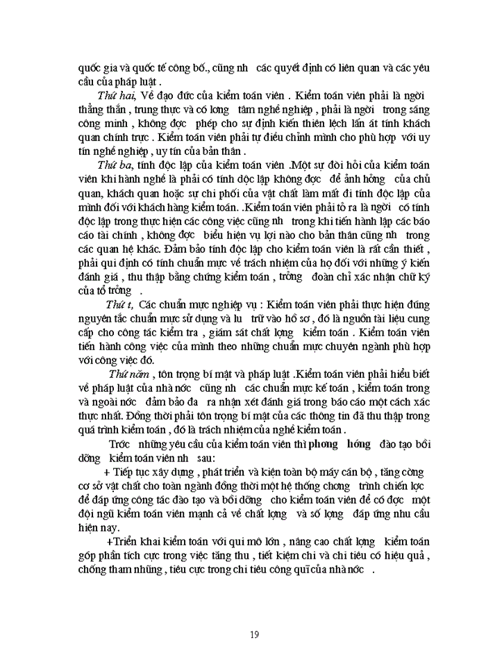 image for page Một số phương hướng -kiến nghị trong công tác đào tạo,thi tuyển và cấp chứng chỉ kiểm toán viên ở việt nam