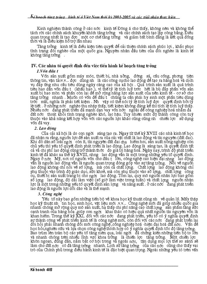 image for page Kế hoạch hoá tăng trưởng kinh tế và vị trí của nó trong hệ thống kế hoạch phát triển