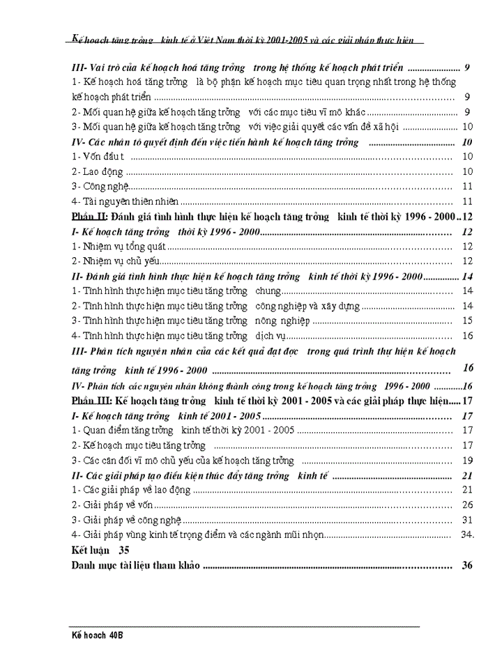 image for page Kế hoạch hoá tăng trưởng kinh tế và vị trí của nó trong hệ thống kế hoạch phát triển