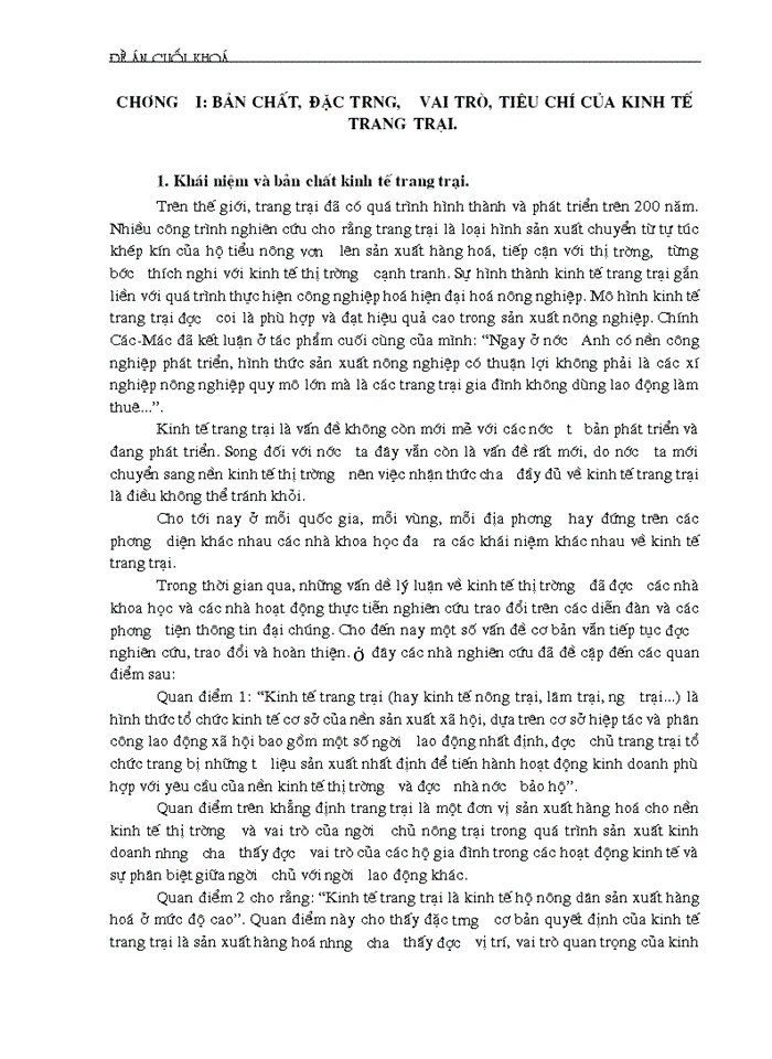 image for page Thực trạng và giải pháp phát triển kinh tế trang trại ở nước ta