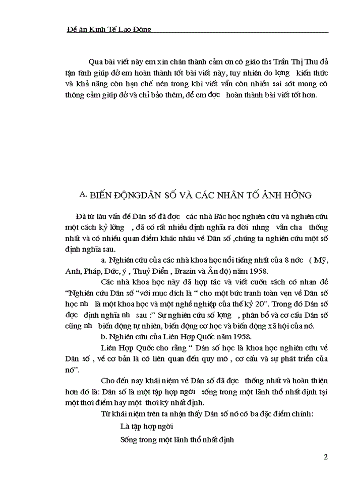 image for page Dân số Và Sự Tác Động của nó tới thị trường lao động Việt Nam