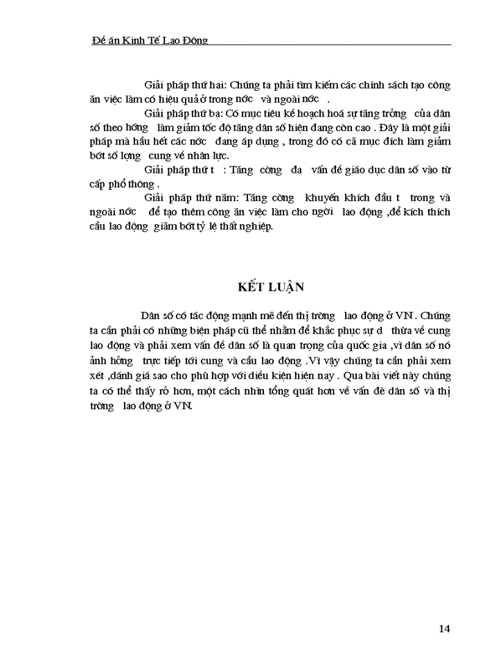 image for page Dân số Và Sự Tác Động của nó tới thị trường lao động Việt Nam