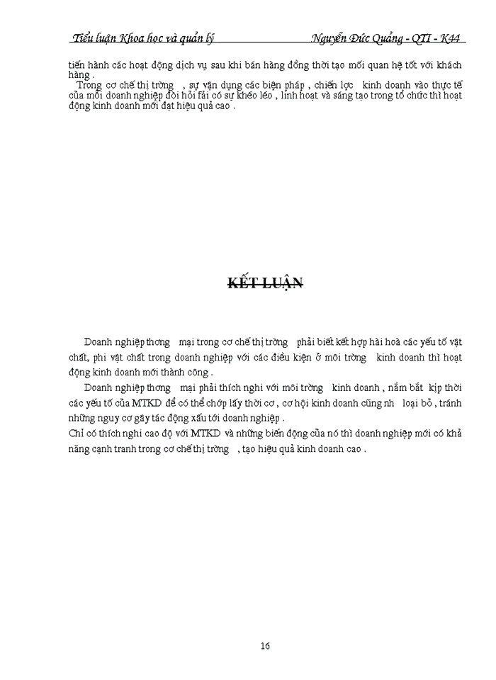 image for page Nghiên cứu cơ sở lý luận và thực trạng về môi trường kinh doanh của doanh nghiệp thương mại .