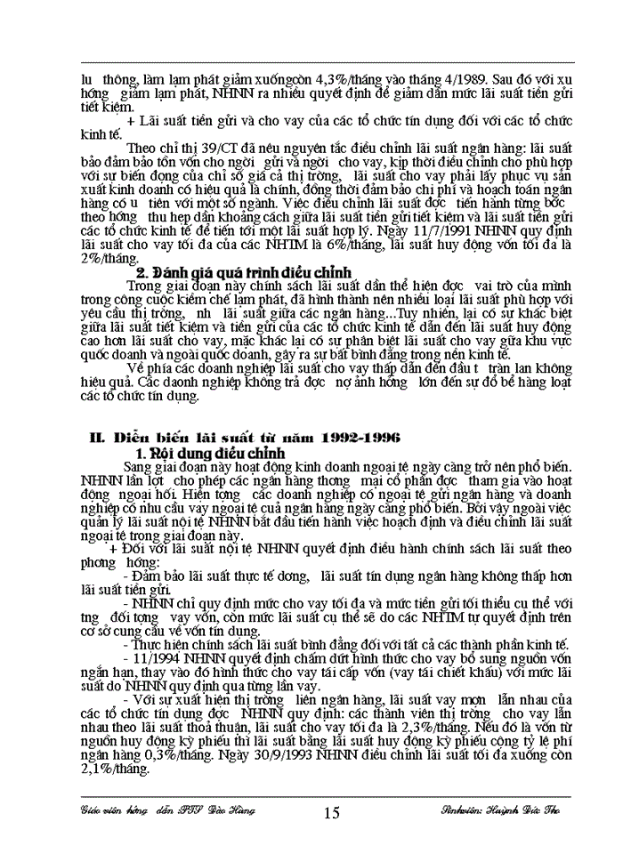 image for page Lãi suất - Vai trò của lãi suất và đổi mới chính sách lãi suất trong giai đoạn hiện nay