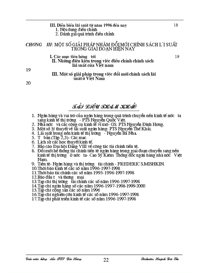 image for page Lãi suất - Vai trò của lãi suất và đổi mới chính sách lãi suất trong giai đoạn hiện nay