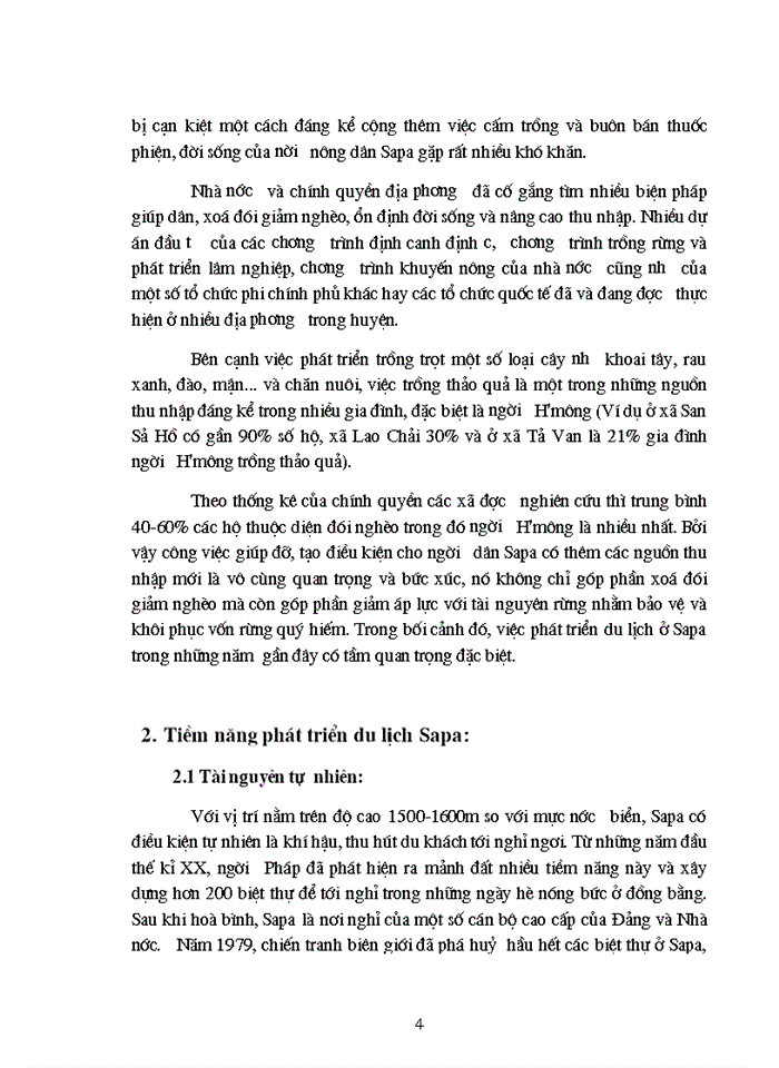 image for page Tác động của phát triển du lịch tới các dân tộc thiểu số và những giải pháp để phát triển du lịch bền vữngở sa pa