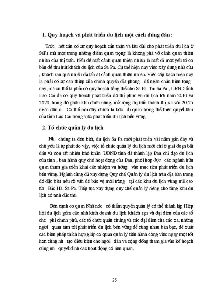 image for page Tác động của phát triển du lịch tới các dân tộc thiểu số và những giải pháp để phát triển du lịch bền vữngở sa pa
