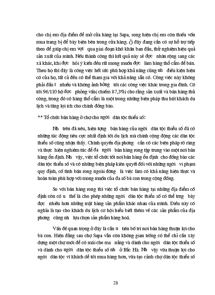 image for page Tác động của phát triển du lịch tới các dân tộc thiểu số và những giải pháp để phát triển du lịch bền vữngở sa pa