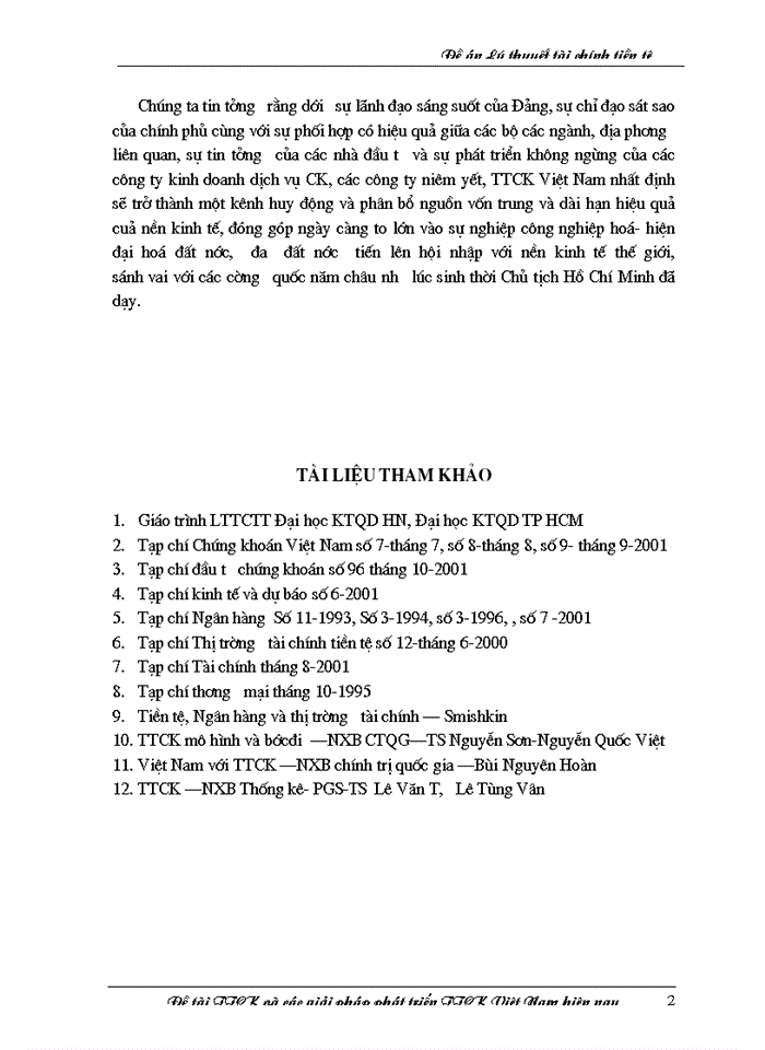 image for page TTCK và các giải pháp phát triển TTCK Việt Nam hiện nay