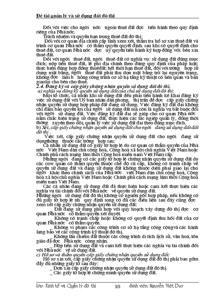 image for page quản lý và sử dụng đất đô thị