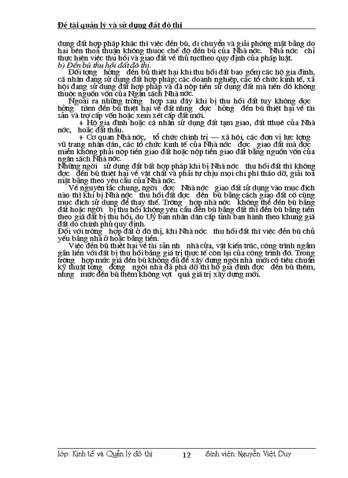 image for page quản lý và sử dụng đất đô thị