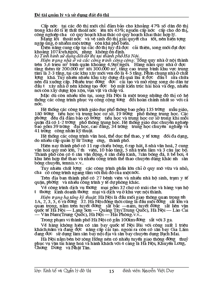 image for page quản lý và sử dụng đất đô thị