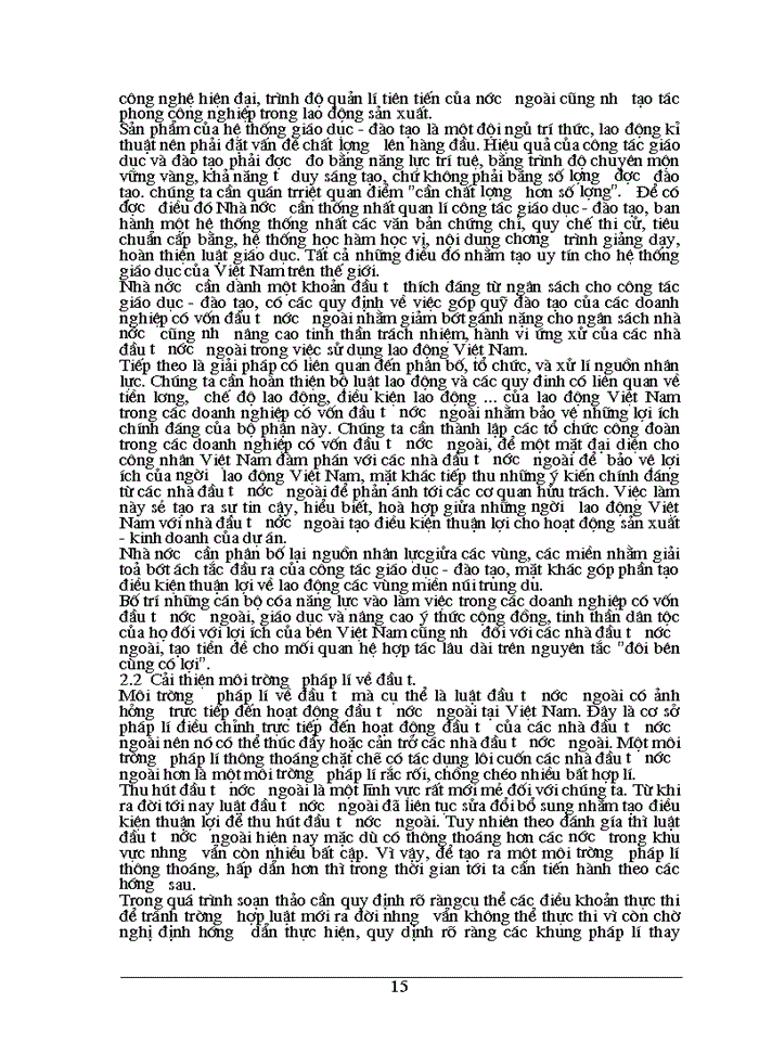 image for page Thực trạng và khả năng đầu tư trực tiếp nước ngoài ở việt nam hiện nay