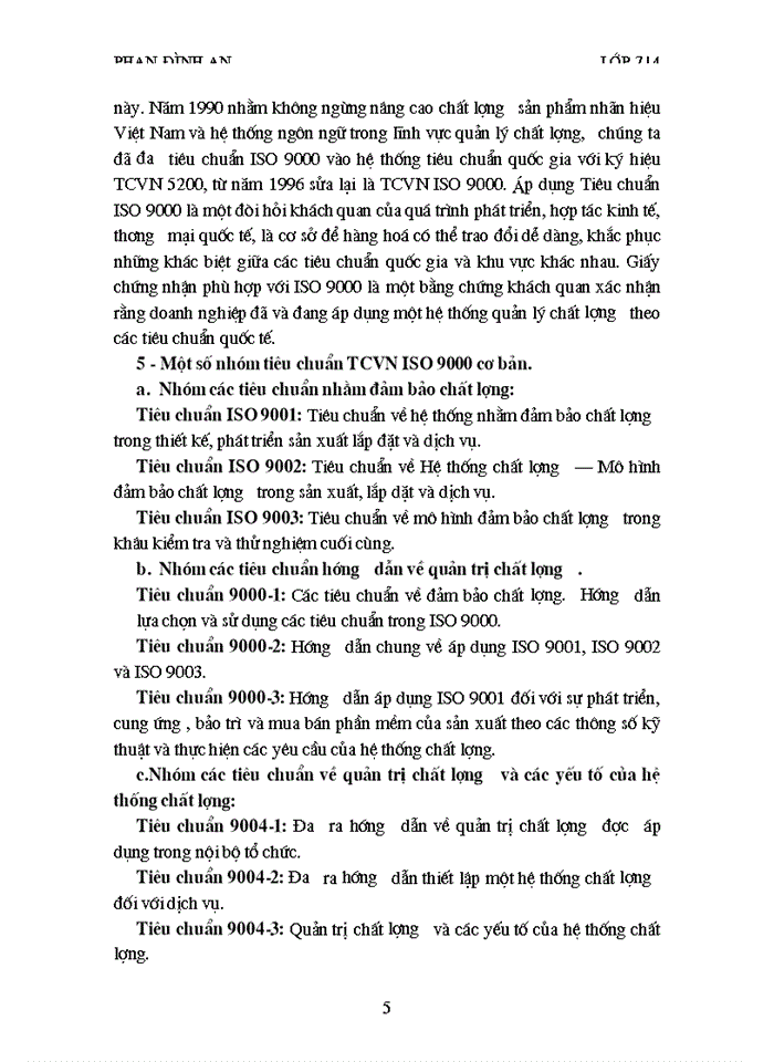 image for page ISO 9000 và áp dụng mô hình quản lý chất lượng tiên tiến trong các doanh nghiệp Việt Nam