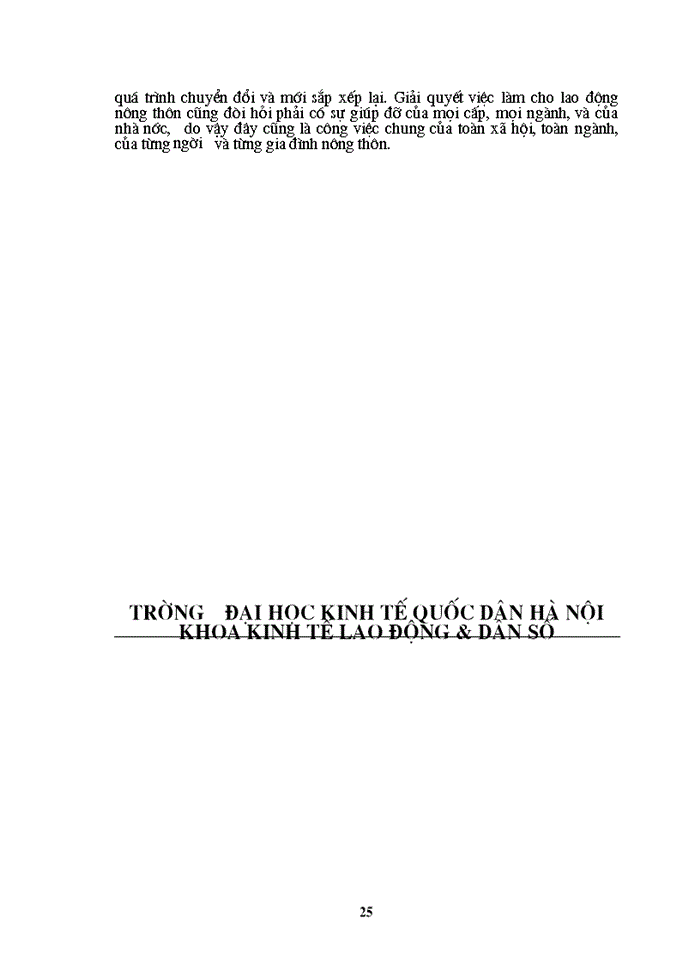image for page Một số giải pháp giải quyết việc làm cho lao động nông thôn nước ta hiện nay.