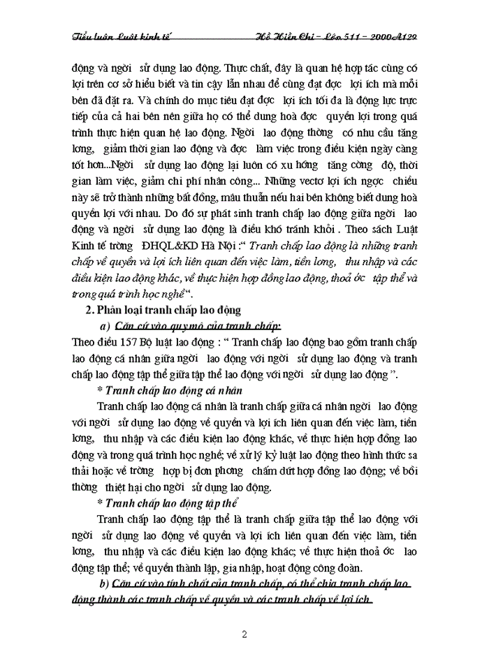 image for page Tranh chấp lao động, cách giải quyết tranh chấp. Trình bày một vụ tranh chấp lao động được giải quyết tại doanh nghiệp hoặc tại cơ quan lao động huyện hoặc toà án.