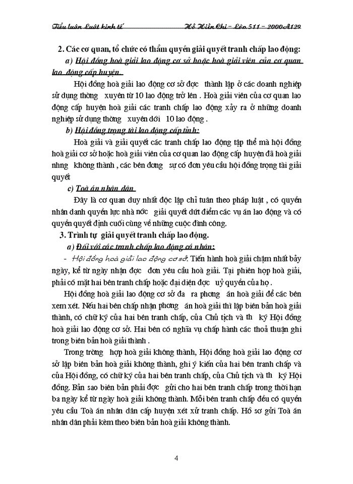 image for page Tranh chấp lao động, cách giải quyết tranh chấp. Trình bày một vụ tranh chấp lao động được giải quyết tại doanh nghiệp hoặc tại cơ quan lao động huyện hoặc toà án.