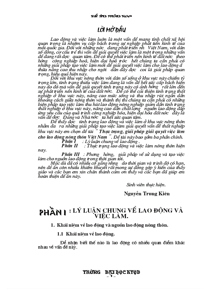 image for page Thực trạng, giải pháp giải quyết việc làm cho lao động nông thôn Việt Nam