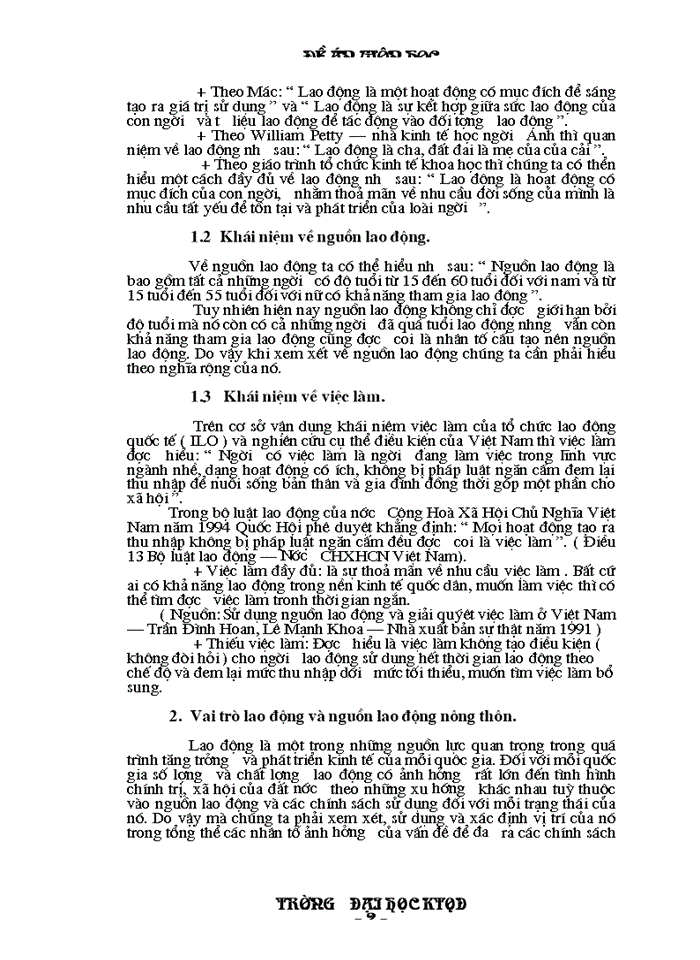 image for page Thực trạng, giải pháp giải quyết việc làm cho lao động nông thôn Việt Nam