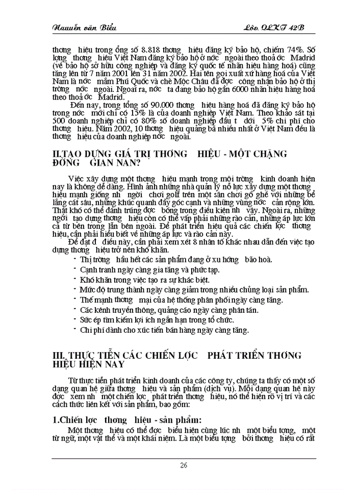 image for page Xây dựng, bảo vệ và phát triển thương hiệu đối với các doanh nghiệp Việt Nam