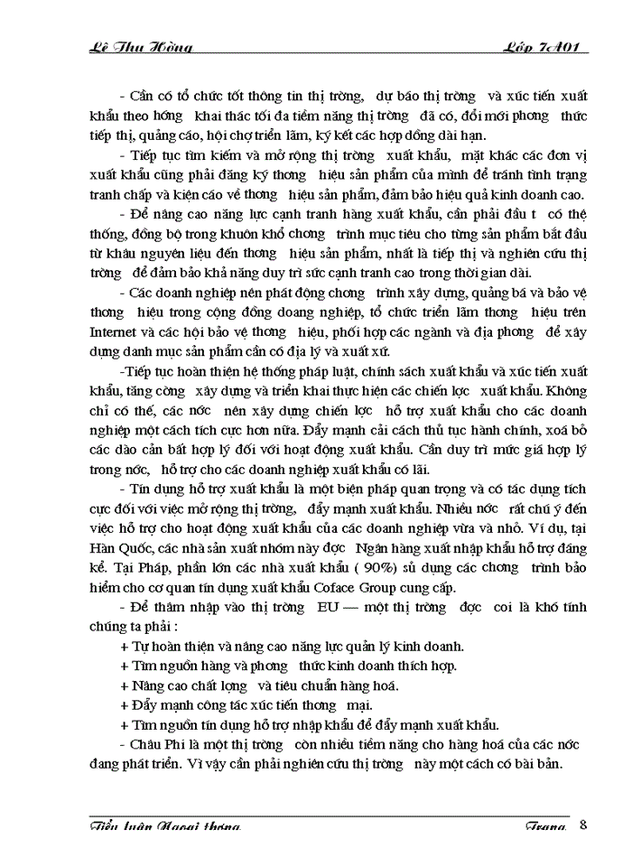 image for page Xúc tiến xuất khẩu – những vấn đề đặt ra và giải pháp nhằm đẩy mạnh xúc tiến xuất khẩu