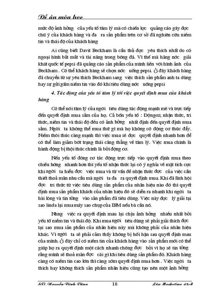 image for page Ảnh hưởng của yếu tố tâm lý tới quá trình ra quyết định mua của khách hàng