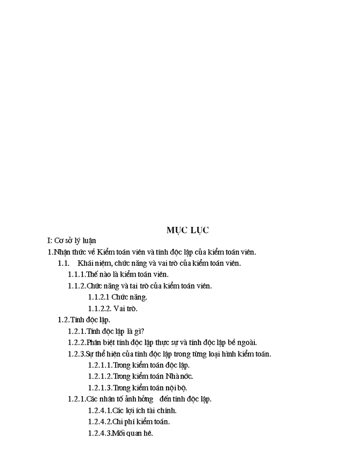 image for page Tính độc lập của Kiểm toán viên và sự ảnh hưởng đến chất lượng kiểm toán.