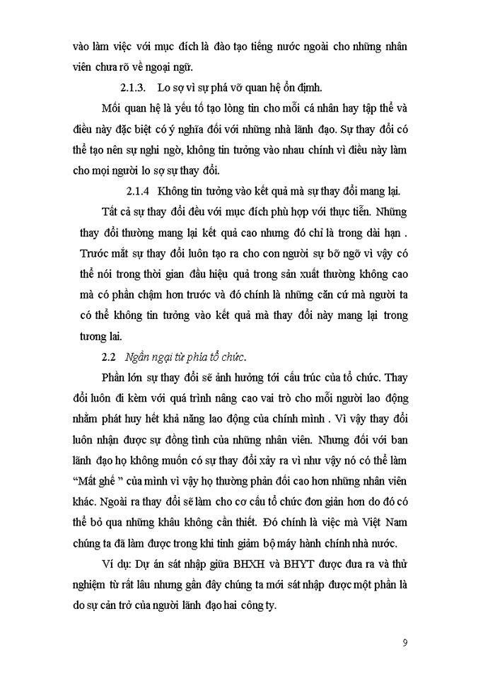 image for page Ảnh hưởng của sự thay đổi ở từng cá nhân đến sự thay đổi trong quản lý và kinh doanh của doanh nghiệp