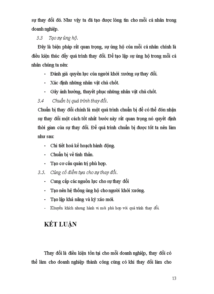 image for page Ảnh hưởng của sự thay đổi ở từng cá nhân đến sự thay đổi trong quản lý và kinh doanh của doanh nghiệp