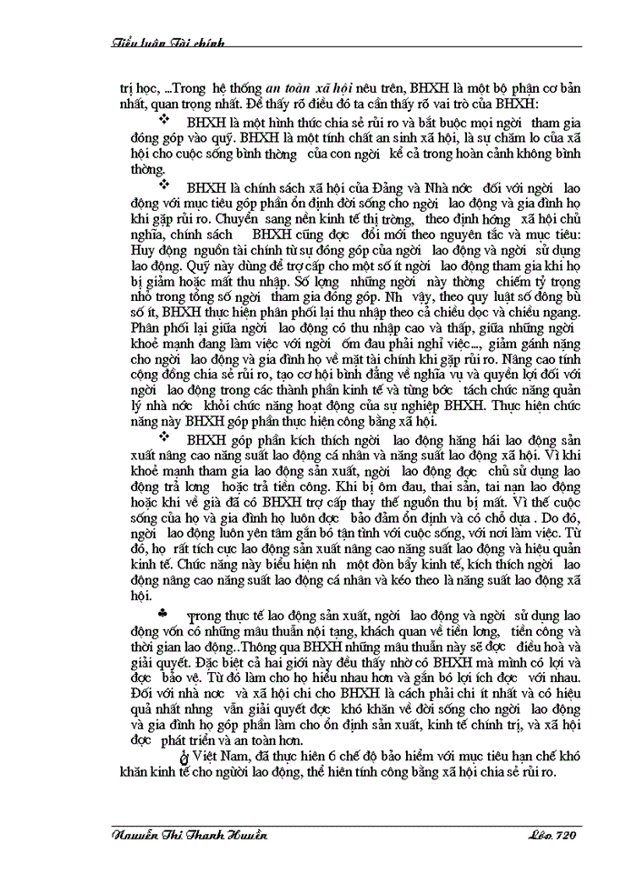 image for page Bảo hiểm xã hội và ý nghĩa của nó đối với người lao động