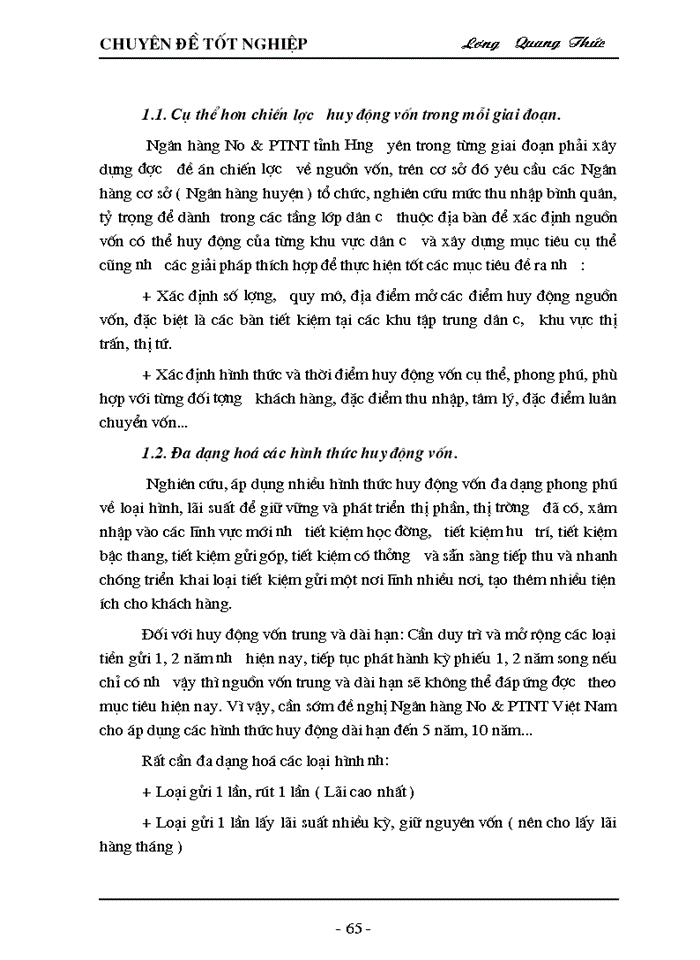 image for page Giải pháp nâng cao chất lượng tín dụng tại Ngân hàng nông nghiệp và phát triển nông thôn tỉnh Hưng Yên