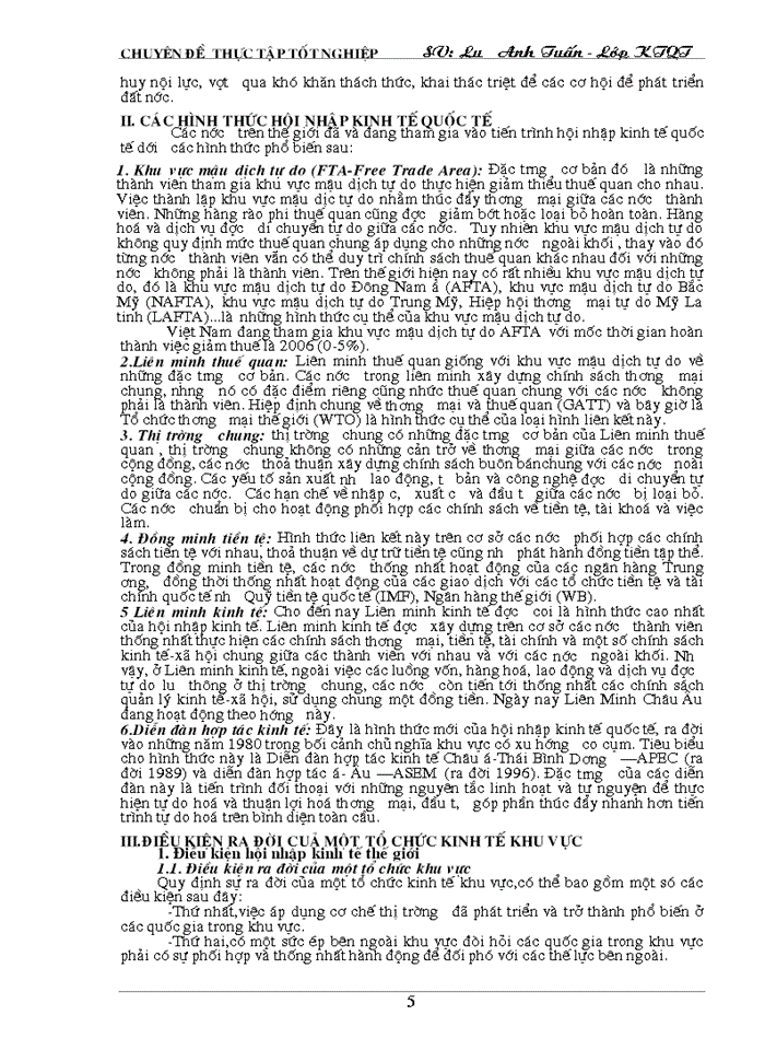 image for page Tự do hoá trong eu và khả năng thâm nhập thị trường eu của hàng hoá việt nam