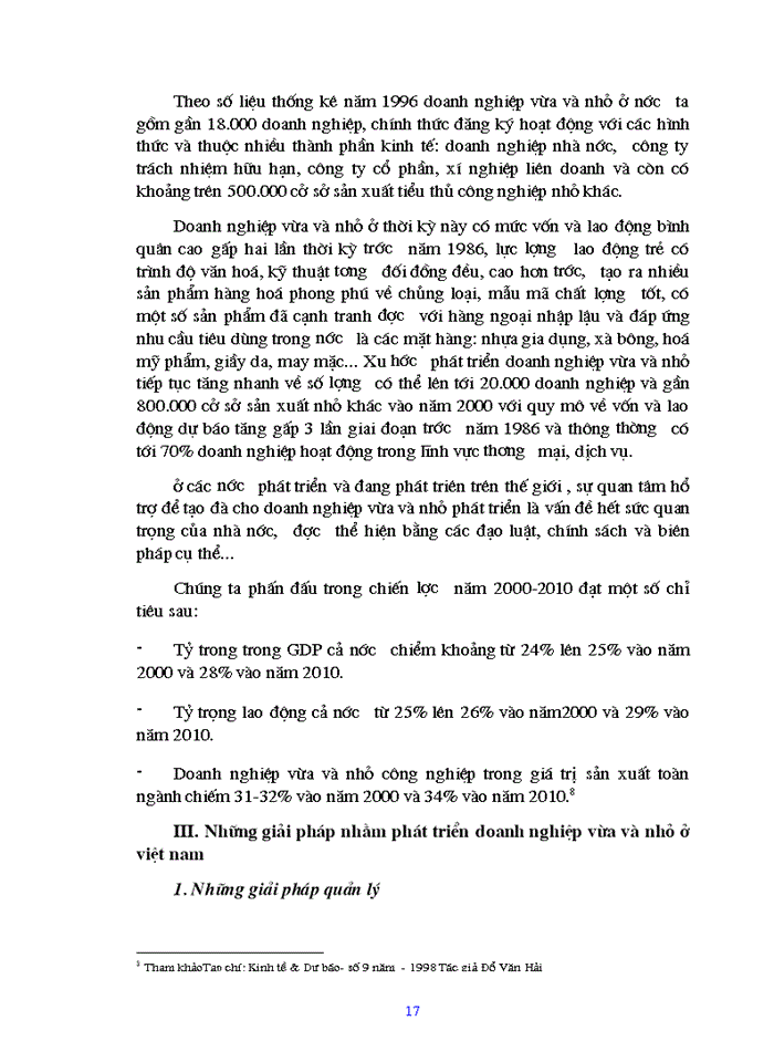 image for page Phát triển doanh nghiệp vừa và nhỏ trong nền kinh tế thị trướng ở Việt Nam