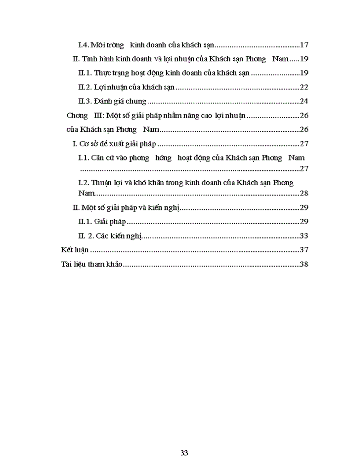 image for page Một số giải pháp nhằm nâng cao lợi nhuận của Khách sạn Phương Nam