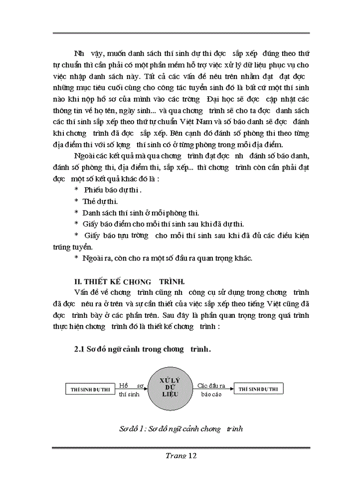 image for page Thiết kế và xây dựng phần mềm sắp xếp tiếng việt theo trường họ tên hỗ trợ cho việc tuyển sinh Đại học – Cao đẳng