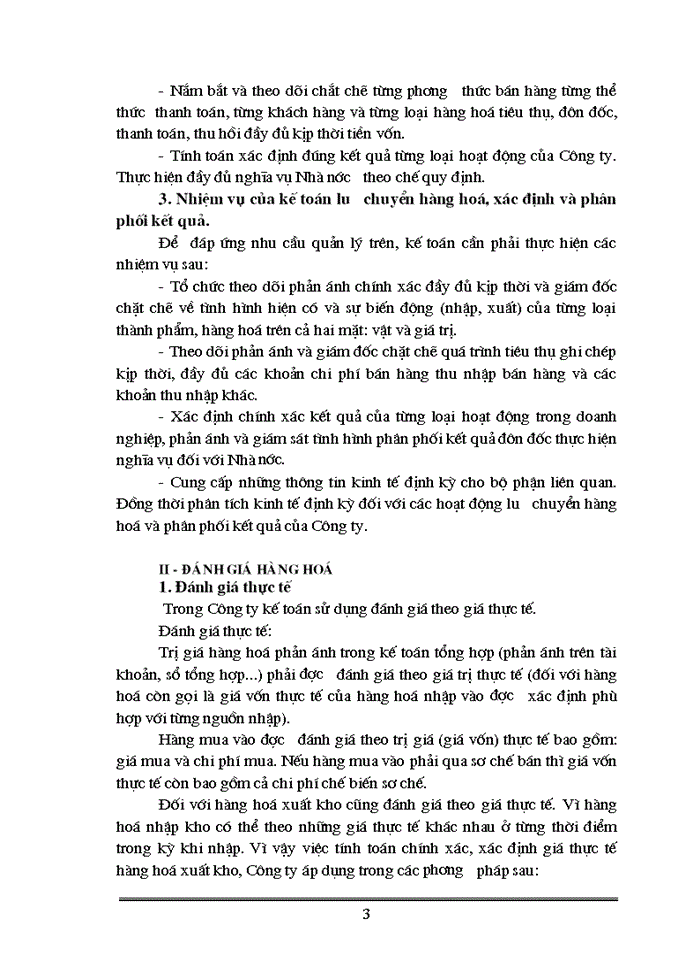 Kế toán lưu chuyển hàng hoá ở công ty trách nhiệm hữu hạn đại phát